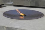 Отреставрированная чаша Вечного огня возвращена на Монумент Славы